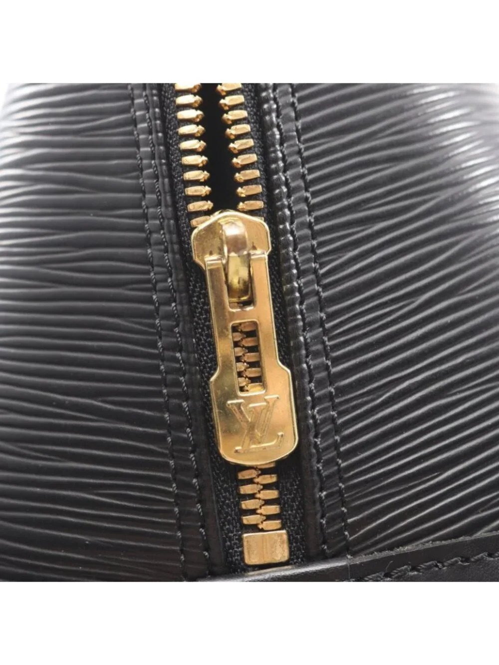 Louis Vuitton Handbag Alma Epi Noir Leather - Picture 11 of 11